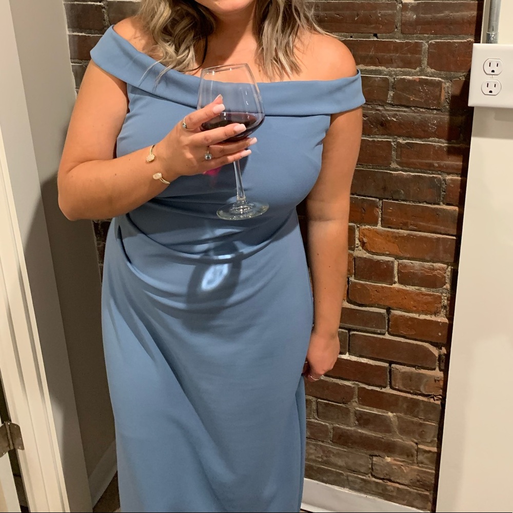 Bridesmaid Dress Dusty Blue